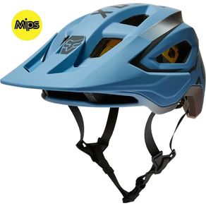 CAPACETE FOX SPEEDFRAME VNISH AZUL MIPS S 51-55