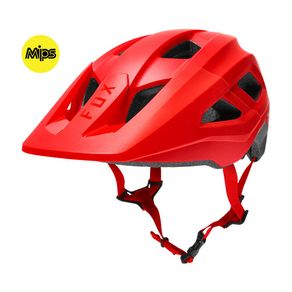 CAPACETE FOX MAINFRAME VERMELHO MIPS S 51-55