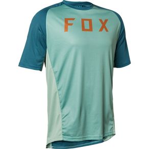 CAMISA FOX DEFEND SS VERDE ÁGUA L (G)