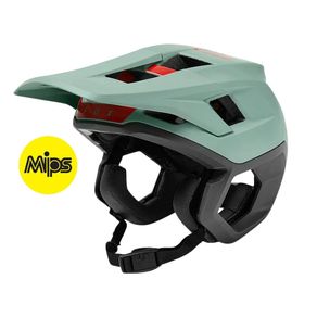 CAPACETE FOX DROPFRAME PRO VERDE MIPS S 52-54