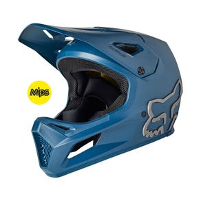 CAPACETE BIKE FOX RAMPAGE PRC AZUL MIPS S-56