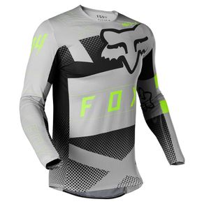 CAMISA FOX FLEXAIR RIET CINZA SLT M (M)