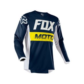 CAMISA FOX 180 FYCE INFANTIL AZUL ESCURO M (M)