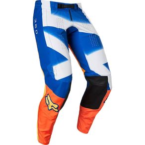 CALÇA FOX 360 RKANE AZUl LARANJA 34-42