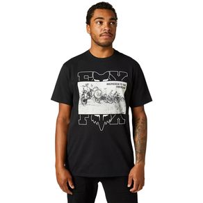 CAMISETA FOX HEAD SPLITTER SS PREMIUM PRETO S