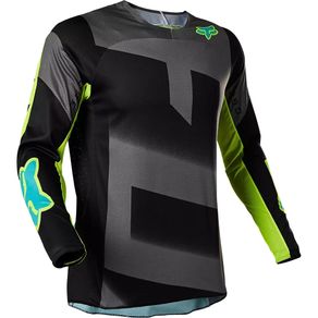 CAMISA FOX 360 RKANE CINZA AMARELO L (G)