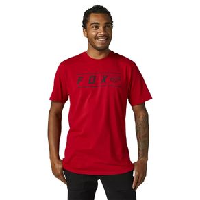 CAMISETA FOX PINNACLE SS PREMIUM VERMELHO 2XL