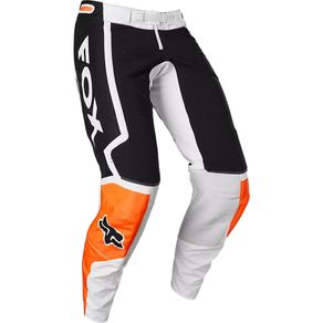 CALÇA FOX 360 DVIDE PRETO BRANCO LARANJA 38-46