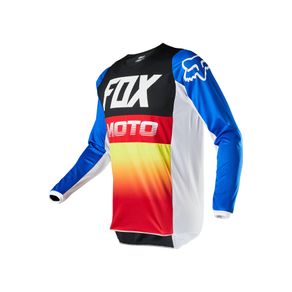 CAMISA FOX 180 FYCE AZUL 2XL (GGG)