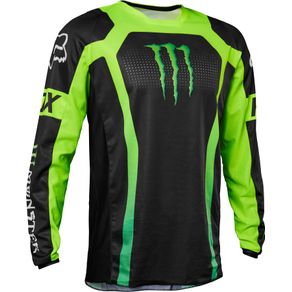 Camisa Fox 180 Monster Verde L (G)