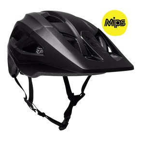 CAPACETE FOX MAINFRAME OFF BLACK MIPS S 51-55