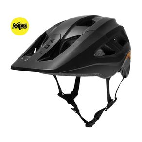 CAPACETE FOX MAINFRAME PRETO/DOURADO MIPS S 51-55