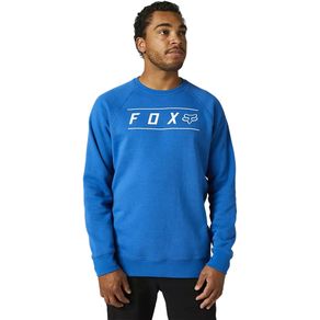 MOLETOM FOX PINNACLE CREW AZUL L