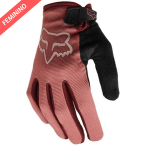 LUVA FOX FEMININA RANGER SALMÃO S