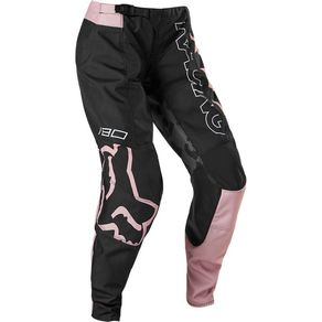 CALÇA FEMININA FOX 180 SKEW PRETO/ROSA 38-46