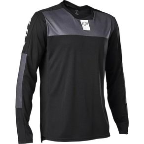 CAMISA FOX DEFEND LS FOXHEAD PRETO S (P)