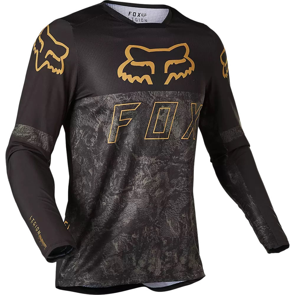 Camisa Fox Legion Lt Preto Dourado - Fox Racing BR