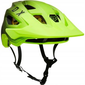 CAPACETE FOX SPEEDFRAME AMARELO FLUOR / PRETO MIPS S 51-55