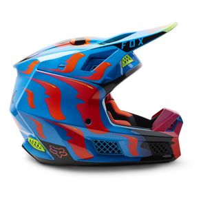 Capacete Fox V3 Rs Eyeris Ece Mult 62-XL