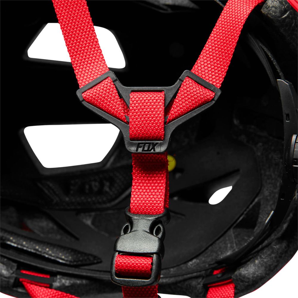 CAPACETE FOX MAINFRAME VERMELHO MIPS - Fox Racing BR